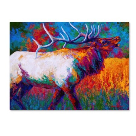 Trademark Fine Art Marion Rose 'Chorus Elk' Canvas Art, 14x19 ALI15354-C1419GG